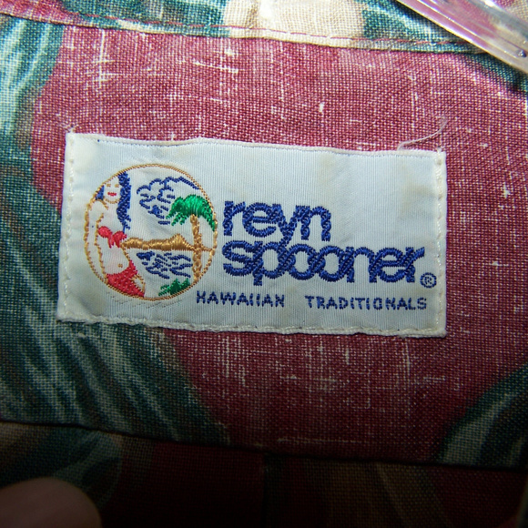 VINTAGE REYN SPOONER HAWAIIAN SHIRT SB3191 - Picture 5 of 8